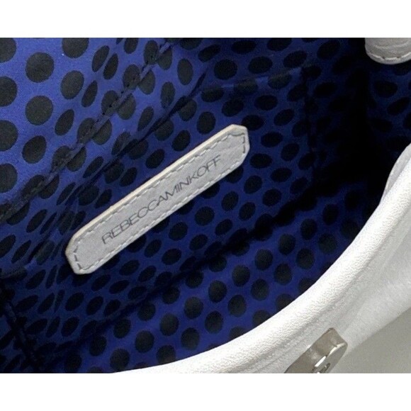 Rebecca Minkoff Laser-Cut White Cheetah Print Leather Beau Shoulder Bag - Picture 14 of 16